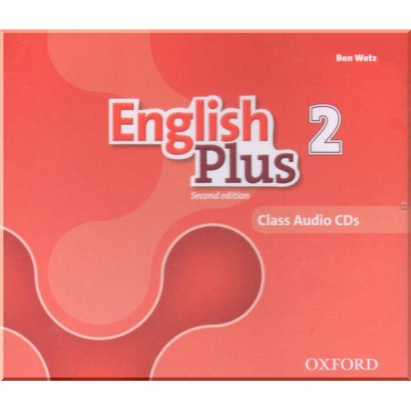 Книга Ben Wetz "English Plus Second Edition 2 Class Audio CDs" (ISBN:9780194201858)