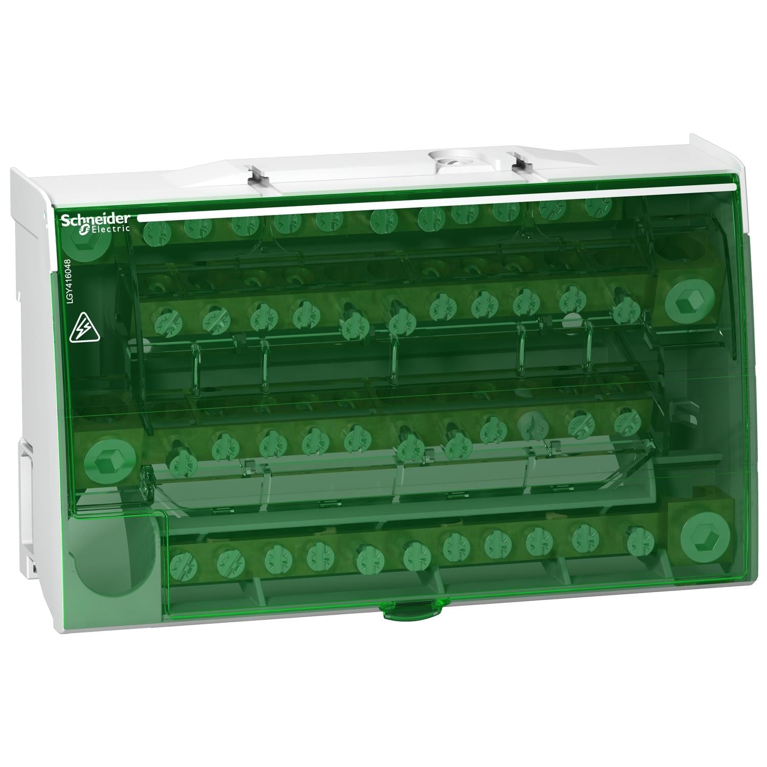 Шина нулевая кросс-модуль Schneider Electric Linergy DS 4х12 отверстий 160А на DIN-рейку (LGY416048) Шина нулевая кросс-модуль Schneider Electric Linergy DS 4х12 отверстий 160А на DIN-рейку (LGY416048)
