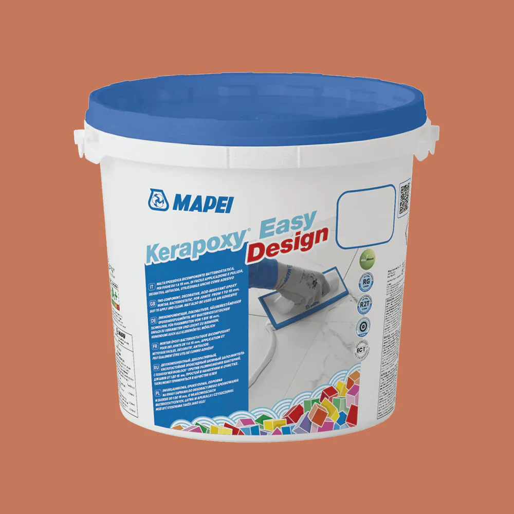 Фуга затирка эпоксидная для швов Mapei Kerapoxy Easy Design 145 3 кг Сиена