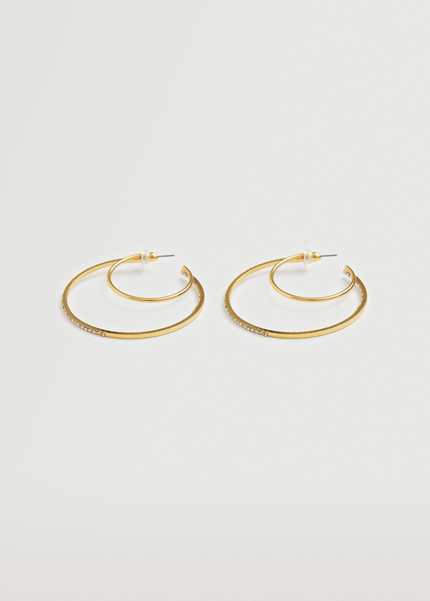 Женские серьги Mango 27050325 ONE Золотой