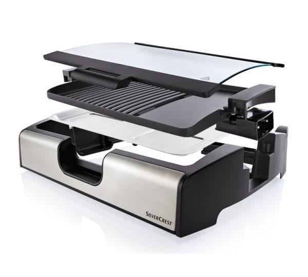 Электрический гриль для бургеров Silver Crest 800 Вт (SBM-800-A1)