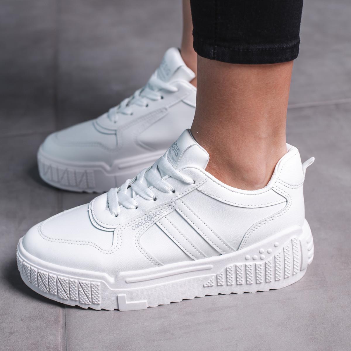 Кроссовки женские Fashion 40 р. 25 см Белый (3496)