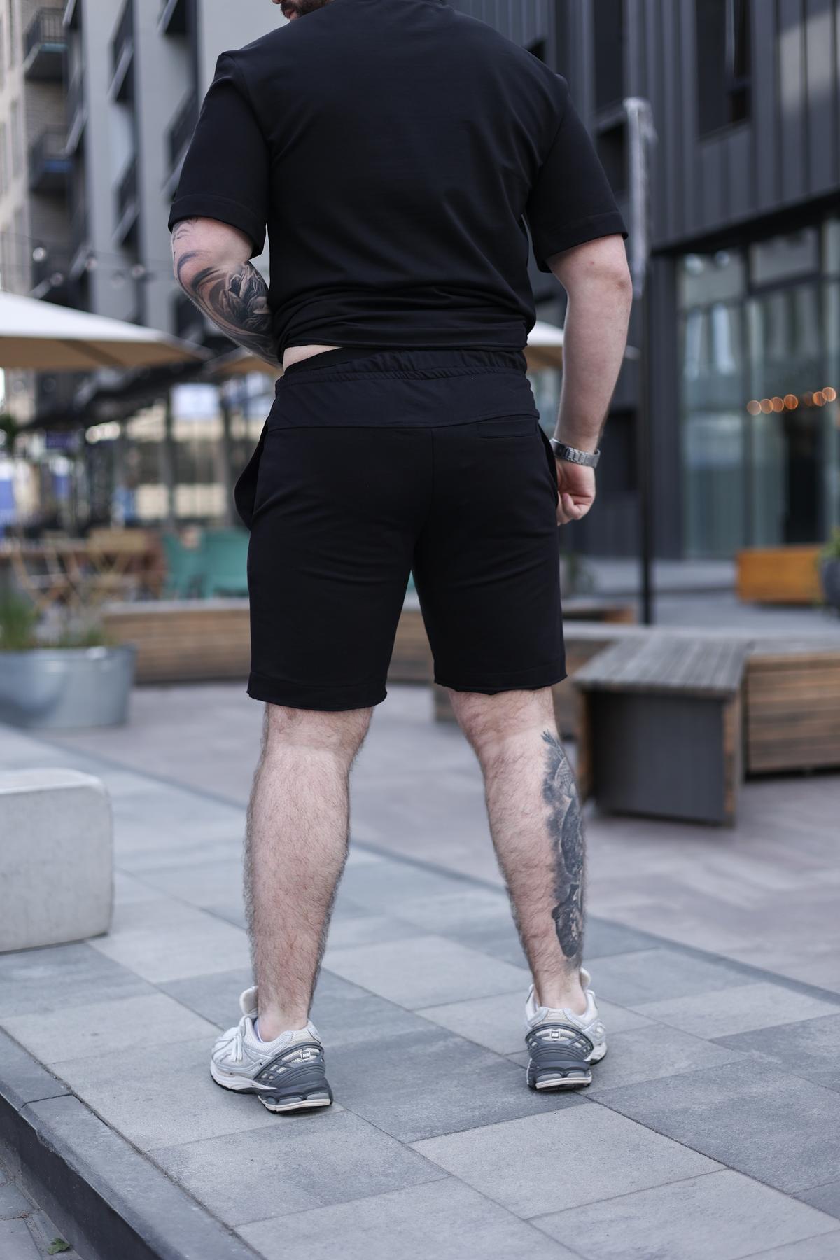 Шорти чоловічі Breeze Intruder трикотажні 4XL Чорний (1123798508/4/7) - фото 2