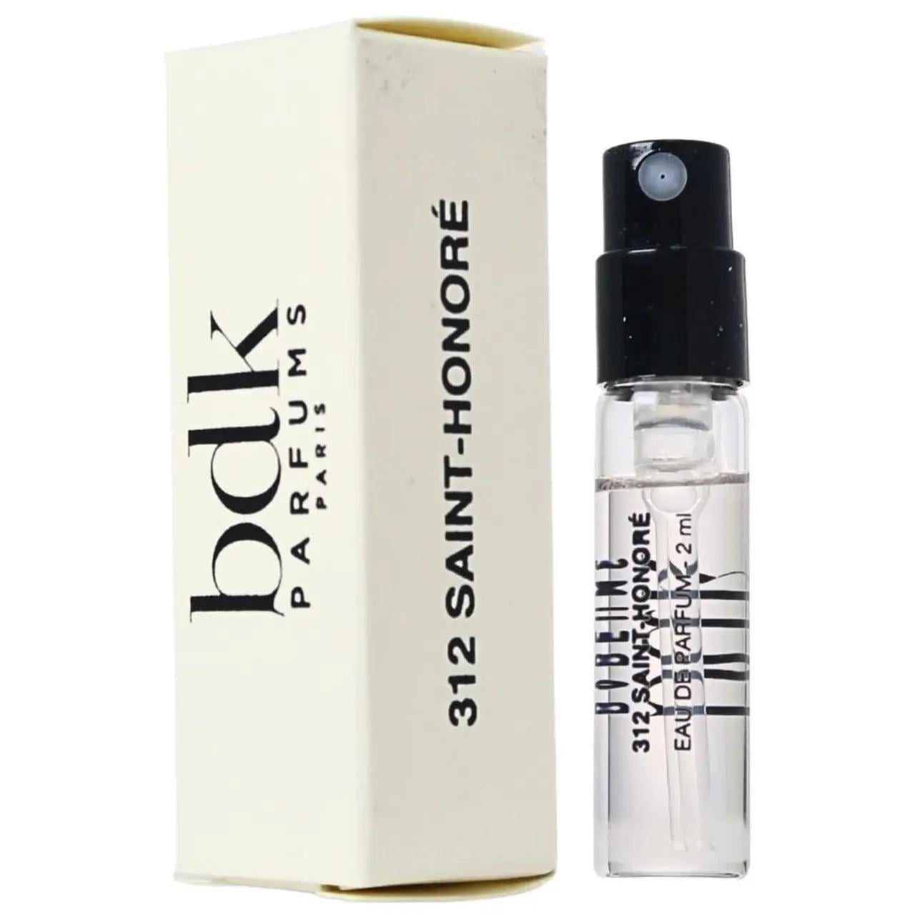 Парфюмированная вода унисекс BDK Parfums 312 Saint-Honore 2 мл пробник (383493)