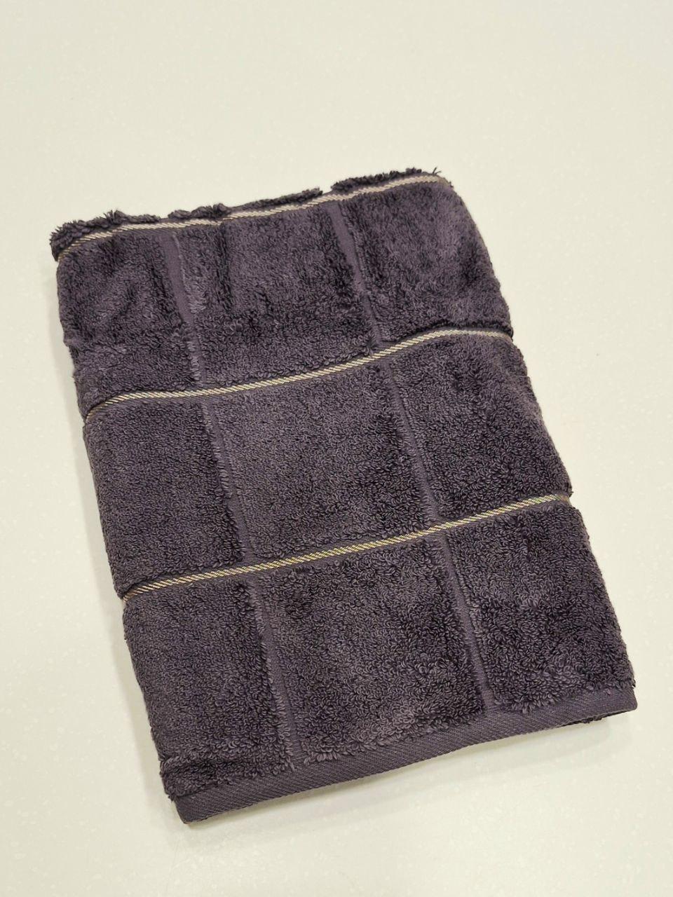 Полотенце для лица махровое Cestepe Microcotton Premium 50x90 см Баклажан (1847)