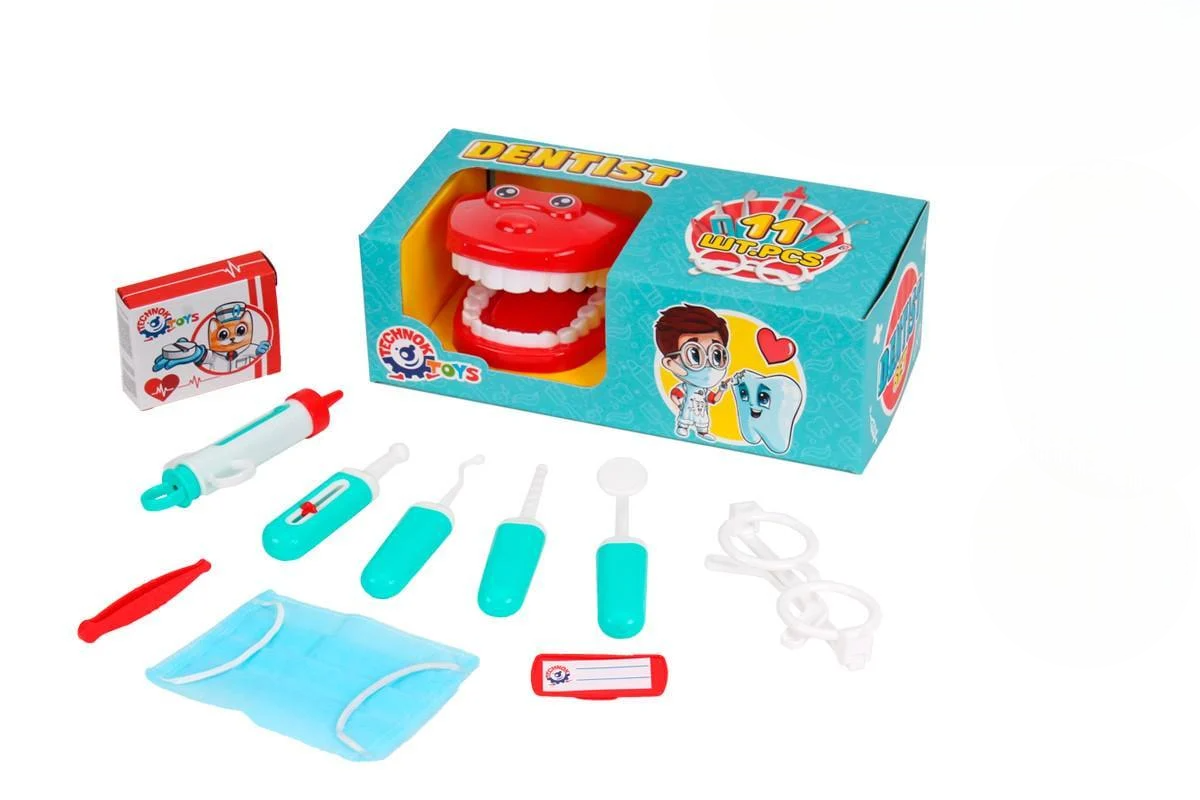 Набір стоматолога ТехноК 7341 у коробці 27x13x9 см (MTT-155004)