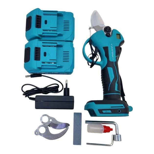 Секатор аккумуляторный Grand СА-30F/20BL-2 2 АКБ 2 Ач/ЗУ/удлинитель 1,3-3.0 м/кейс (29109043) - фото 3 Секатор аккумуляторный Grand СА-30F/20BL-2 2 АКБ 2 Ач/ЗУ/удлинитель 1,3-3.0 м/кейс (29109043) - фото 3