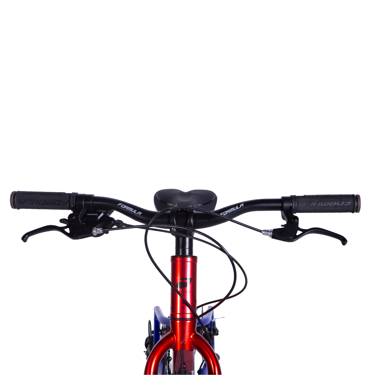 Велосипед подростковый Formula F-1 DD CS AL 24" 11" 2025 Красно-синий - фото 3 Велосипед подростковый Formula F-1 DD CS AL 24" 11" 2025 Красно-синий - фото 3