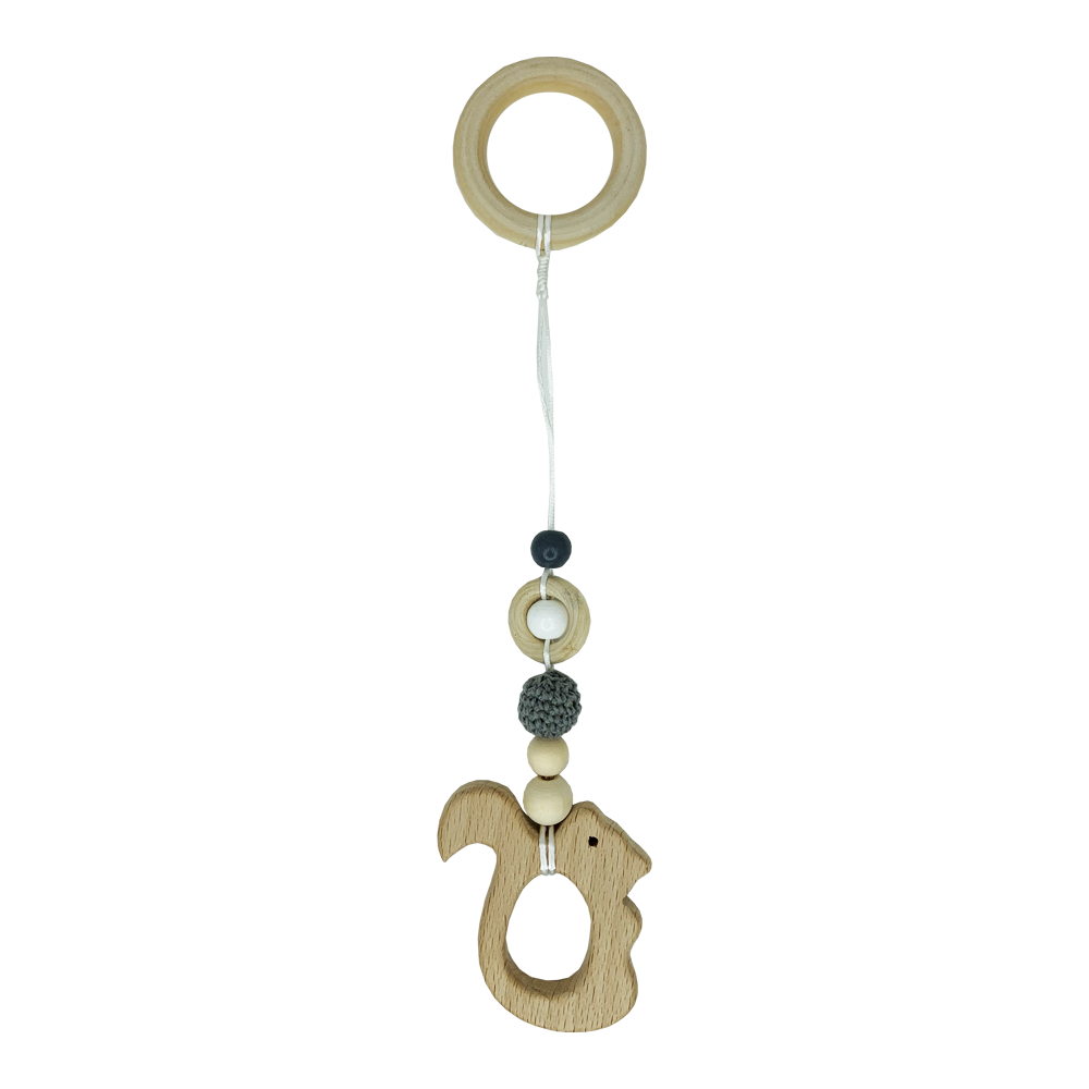 Подвес-прорезыватель деревянный Белочка (25428364)