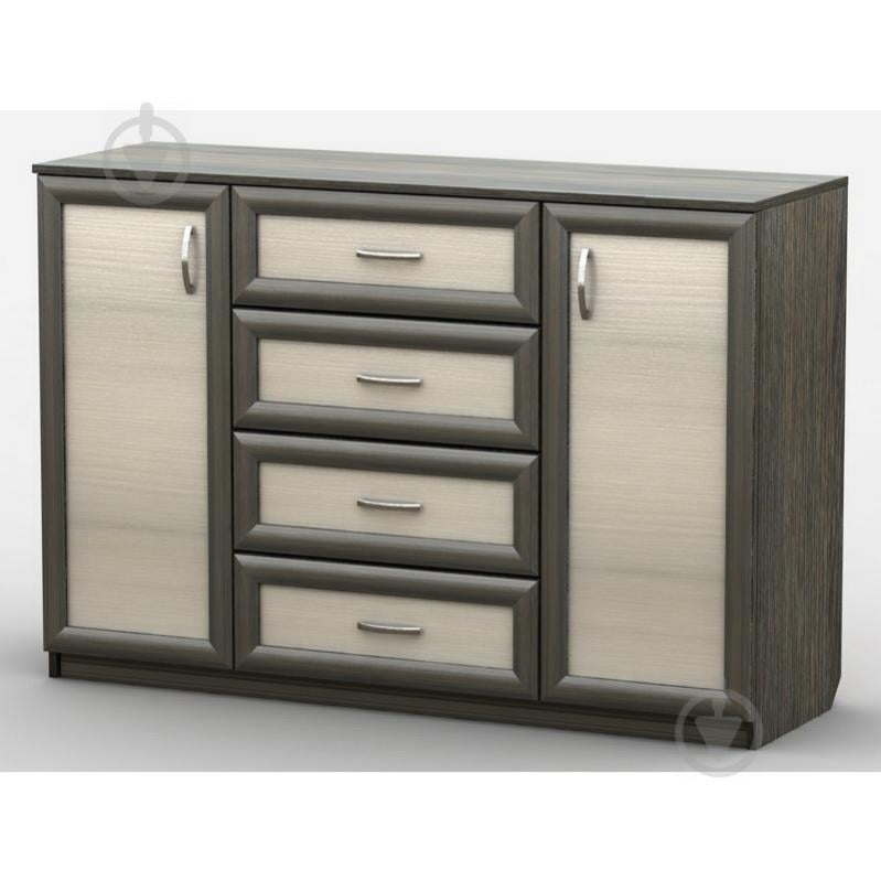 Комод Тиса Мебель АКМ-67/1 Венге/Дуб молочный Комод Тиса Мебель АКМ-67/1 Венге/Дуб молочный