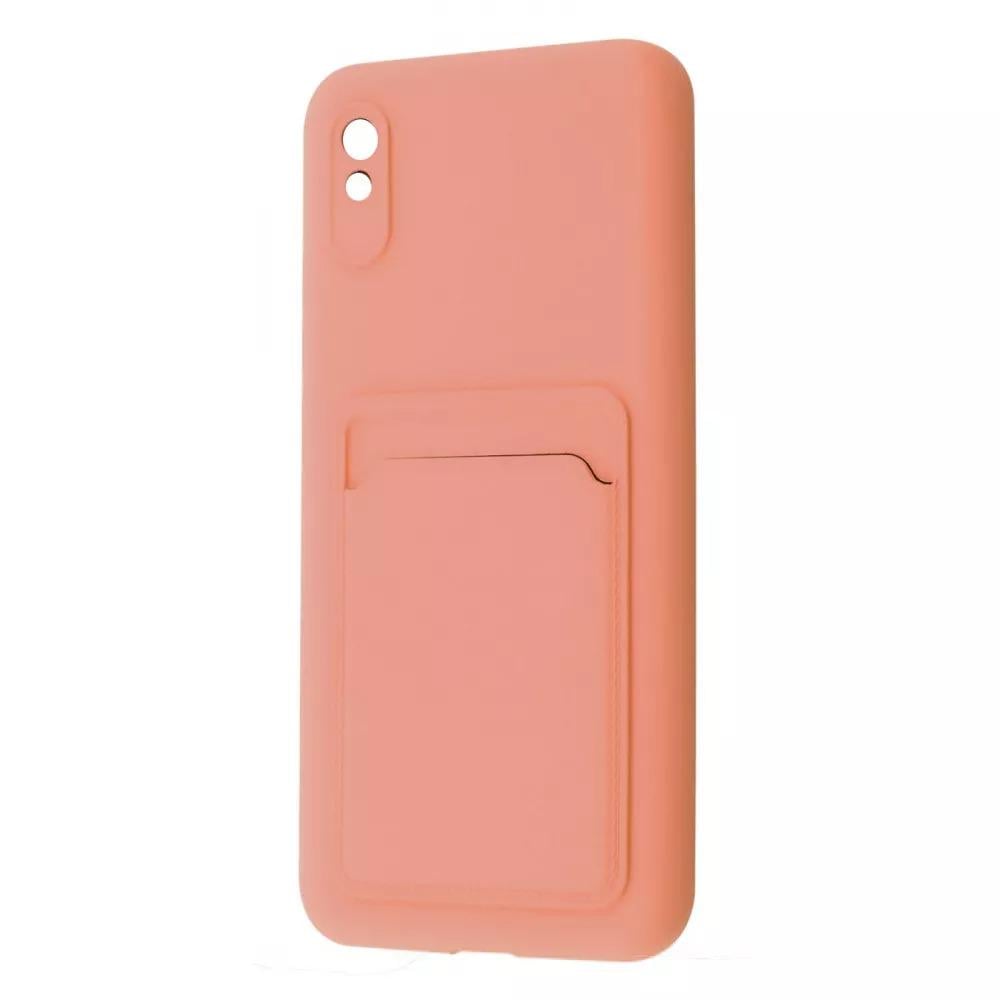 Чехол-накладка для телефона WAVE Colorful Pocket Xiaomi Redmi 9A Pale pink