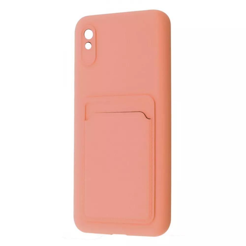 Чехол-накладка для телефона WAVE Colorful Pocket Xiaomi Redmi 9A Pale pink - фото 1