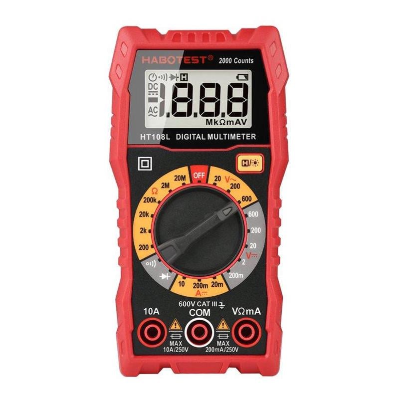 Мультиметр HabotestDC600V/10A AC600V (HT108L)