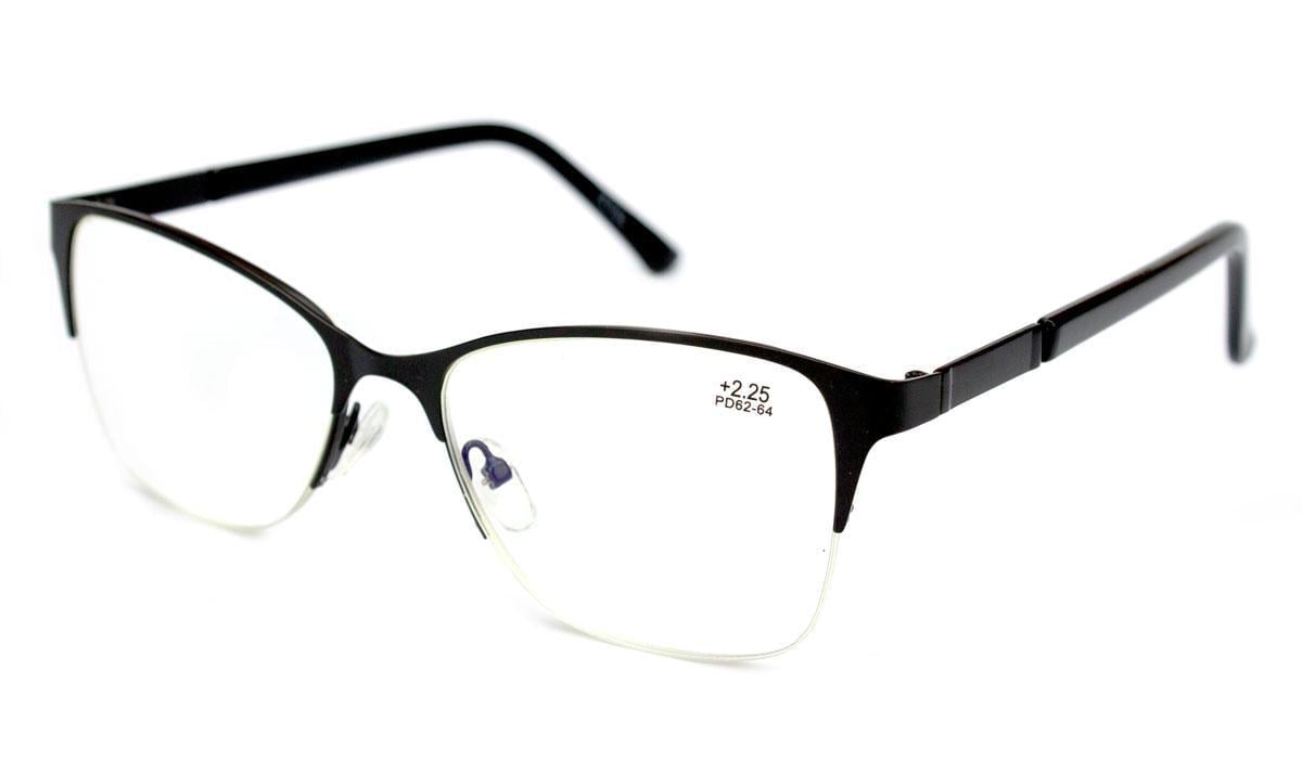 Окуляри для зору в металевій оправі Verse 320168S-C1 Blue Blocker +1,25 (444131)