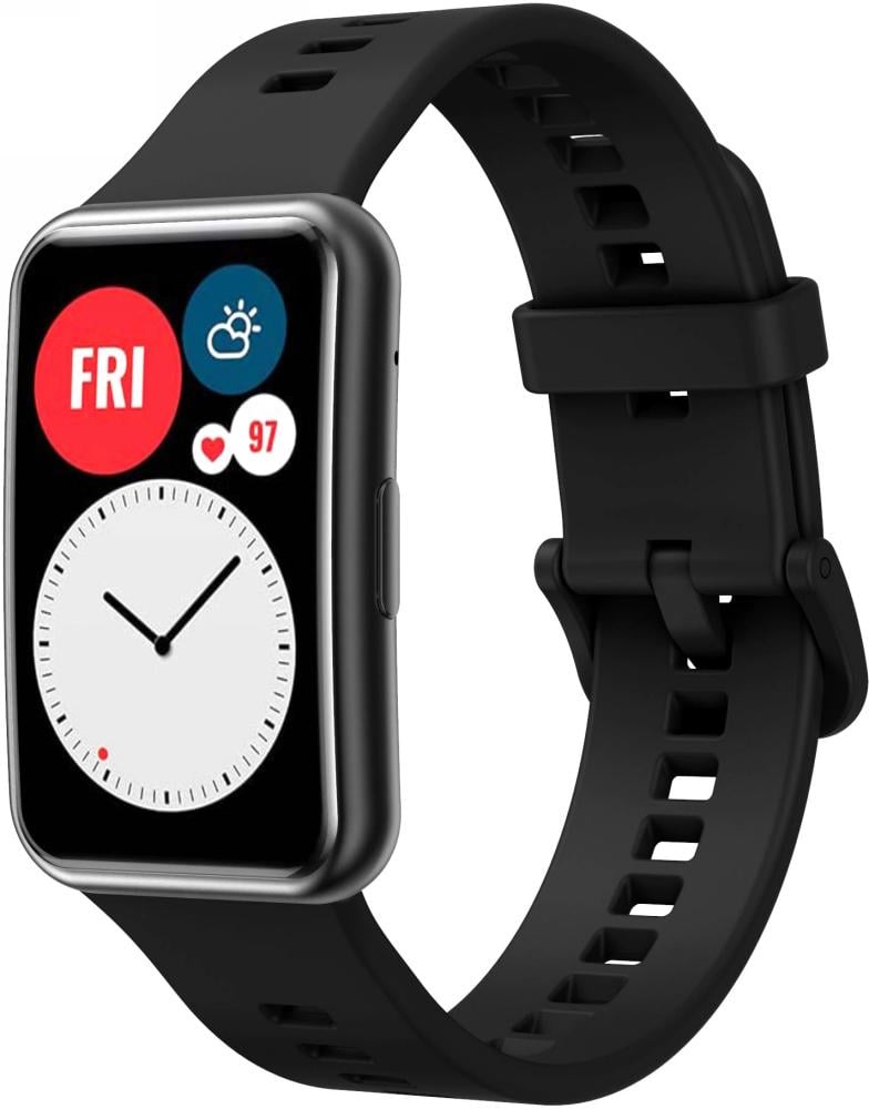 Ремешок Jsota для Huawei Watch Fit Black (18583)