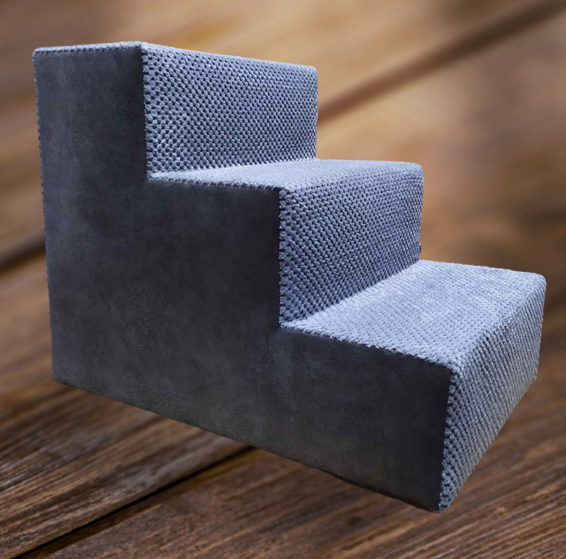 Сходинки-пандус для собачок 40х35х50 см Темно-сірий (00241) - фото 3