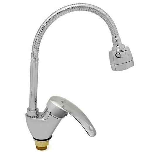 Смеситель для кухни ARMATA Mars CH0351 с гибким изливом Хром (230008)