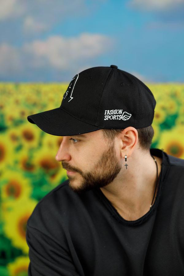Бейсболка Braxton Fitness Fashion унисекс Черный (1658)