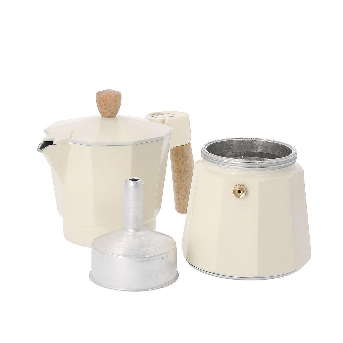 Кофеварка гейзерная Homla MIA MOKKA 300 мл Бежевый (209497) - фото 5