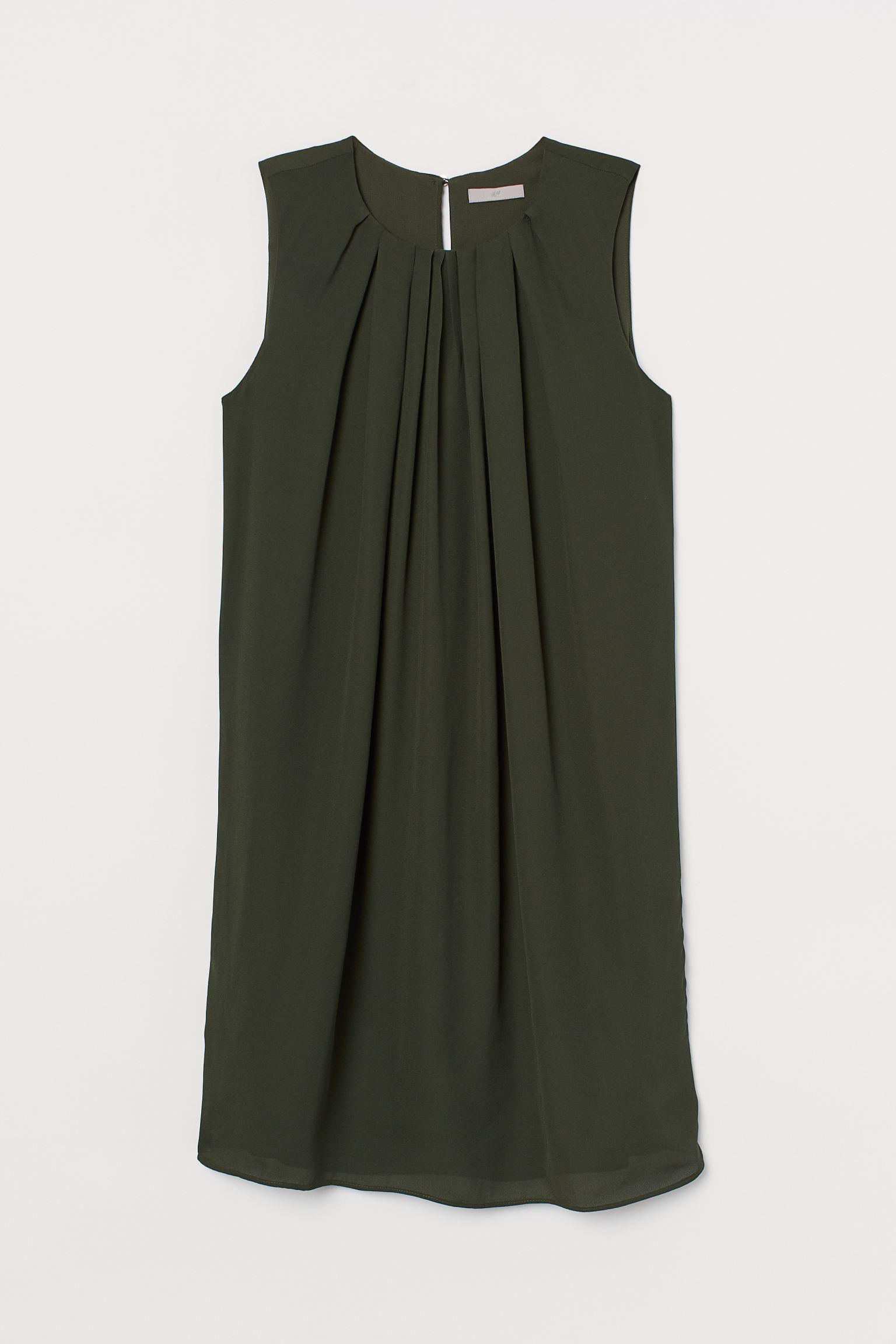 Платье H&M M Темно-зеленый (9078168411)