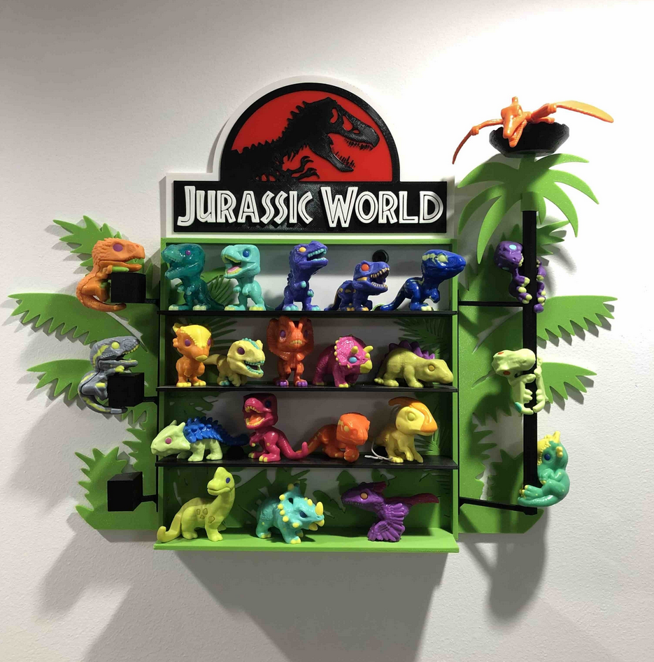 Подставка для коллекции Jurassic World Funko Kinder Joy (29414952) - фото 2 Подставка для коллекции Jurassic World Funko Kinder Joy (29414952) - фото 2