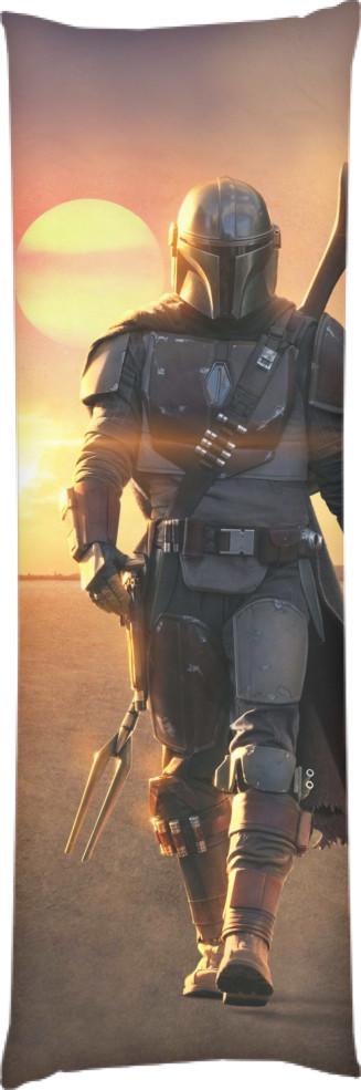 Подушка дакимакура Mandalorian 50x150 см (13545481)
