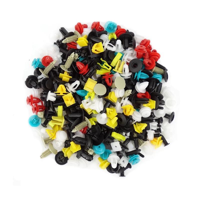 Кліпси автомобільні різні 500 шт. (800205) Кліпси автомобільні різні 500 шт. (800205)