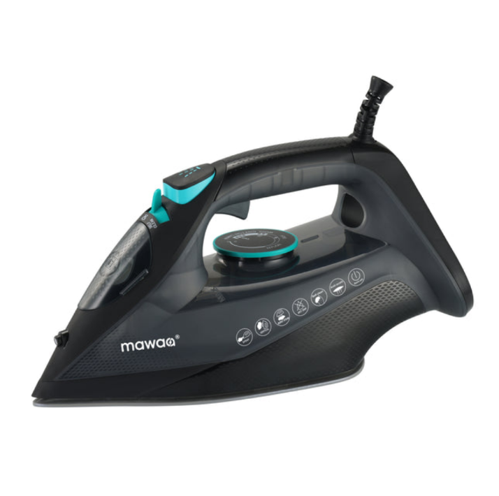 Утюг паровой MAWAA MI2-2430-BK Черный (16990) Утюг паровой MAWAA MI2-2430-BK Черный (16990)