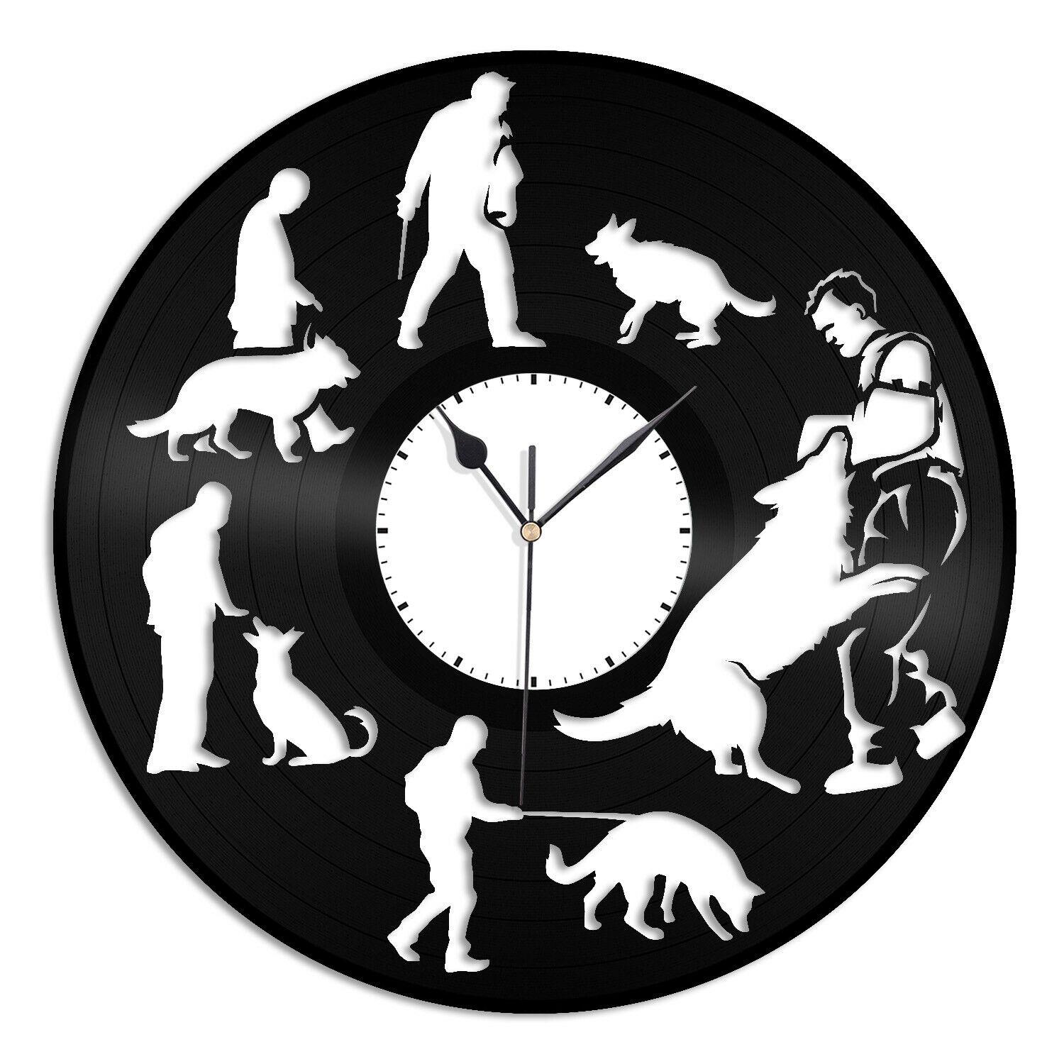 Часы настенные Кинолог 1750 из виниловой пластинки