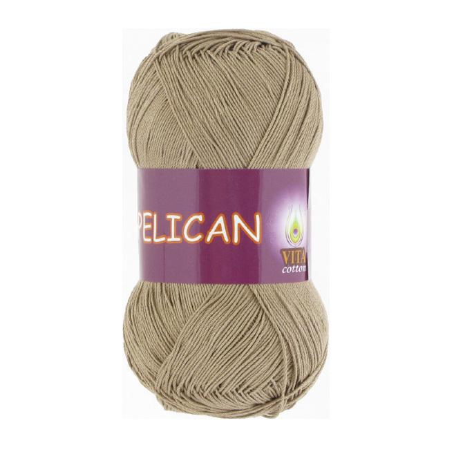 Пряжа Vita Cotton Pelican 3954 бежевый (3295)
