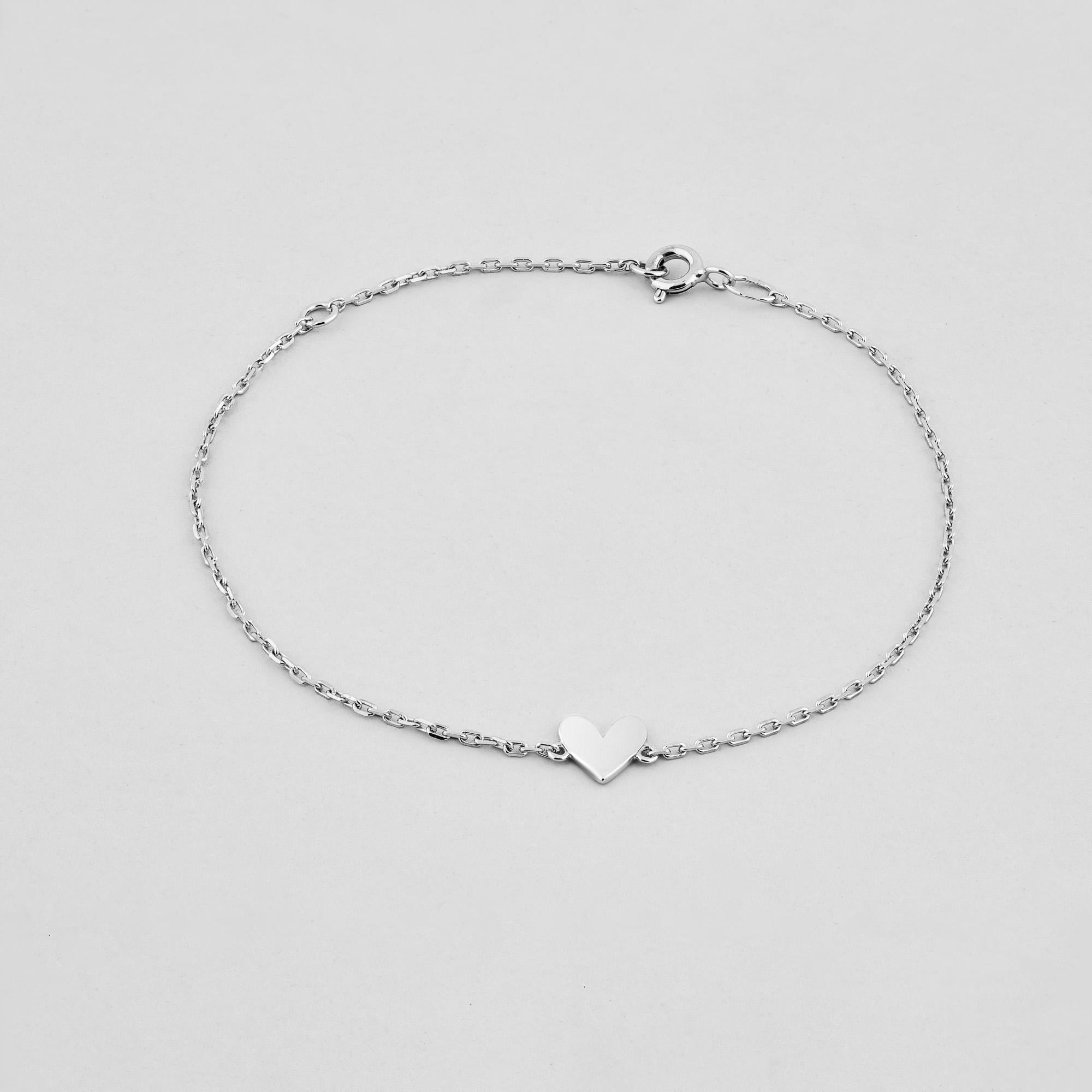 Браслет золотой Minimal Маршрут к любви (б586-б)