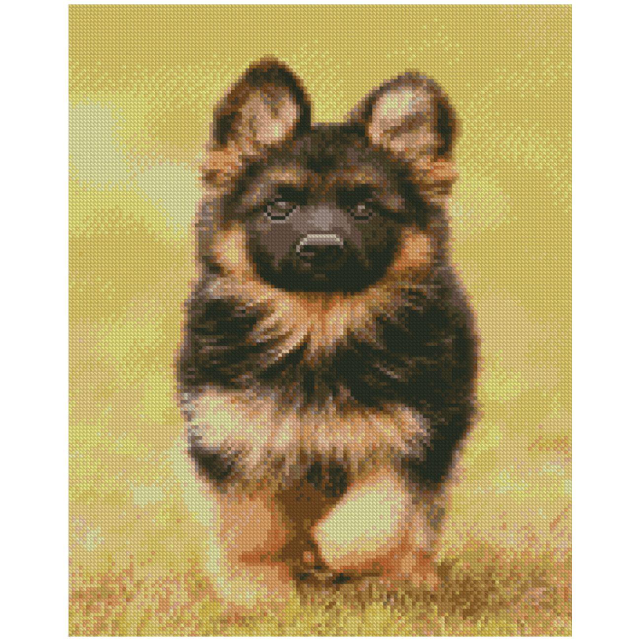 Алмазная мозаика Strateg Будущий защитник 40х50 см (Str-FA0015)