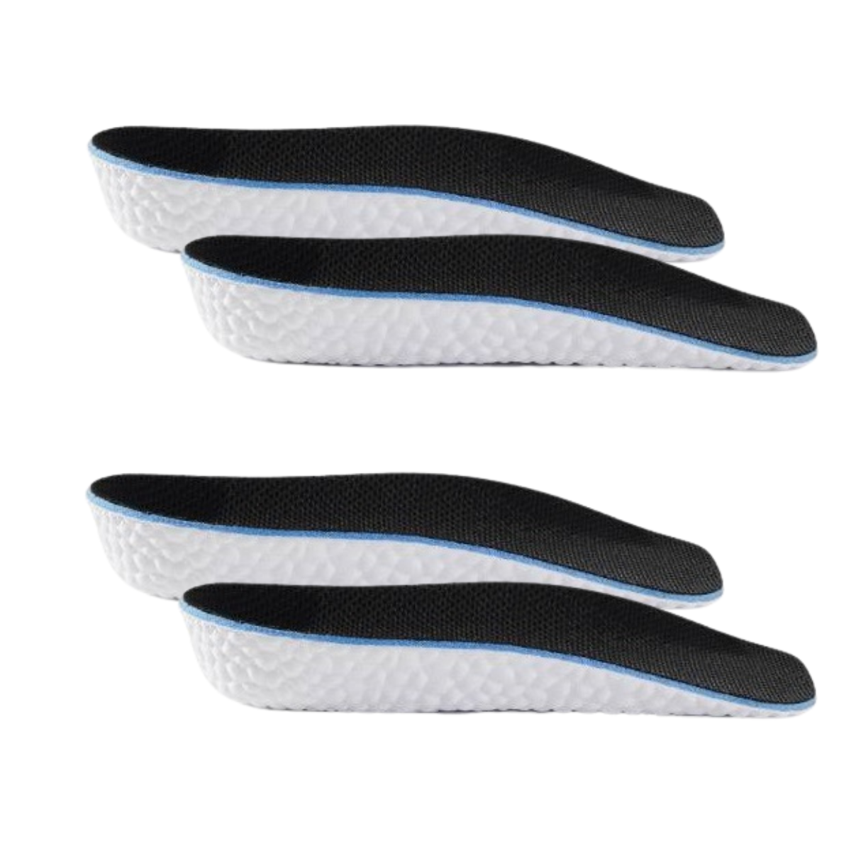 Устілки ортопедичні HeightInsoles під п'яту 2 пари Чорний (3071)