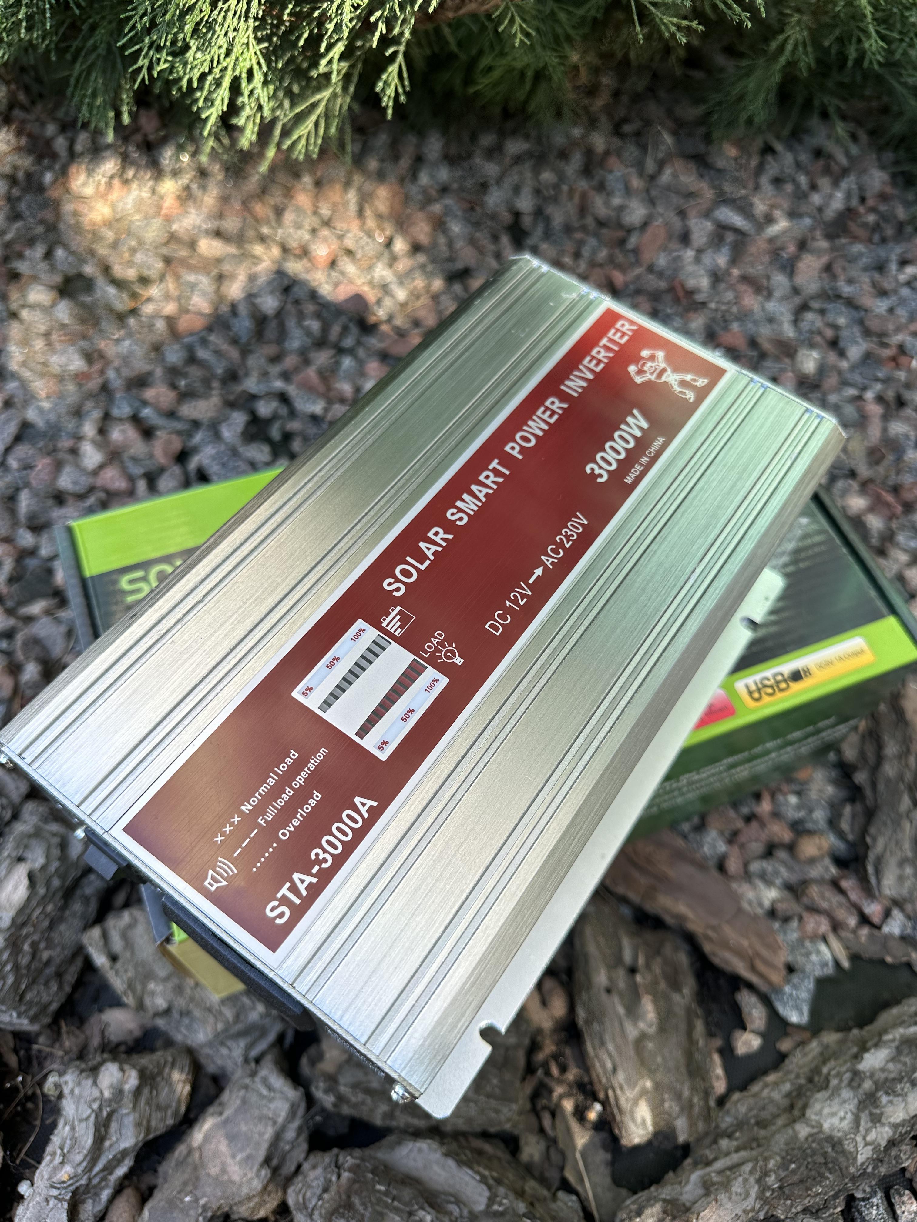 Преобразователь для котлов SMART с 12V/24V на 220V 3000W апроксиммированный синус (12137141) - фото 2 Преобразователь для котлов SMART с 12V/24V на 220V 3000W апроксиммированный синус (12137141) - фото 2