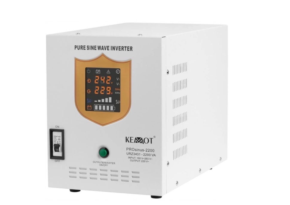 Джерело безперебійного живлення Кемот Sinus PRO 2200w 12/230V 1600w/2200w (20768117)