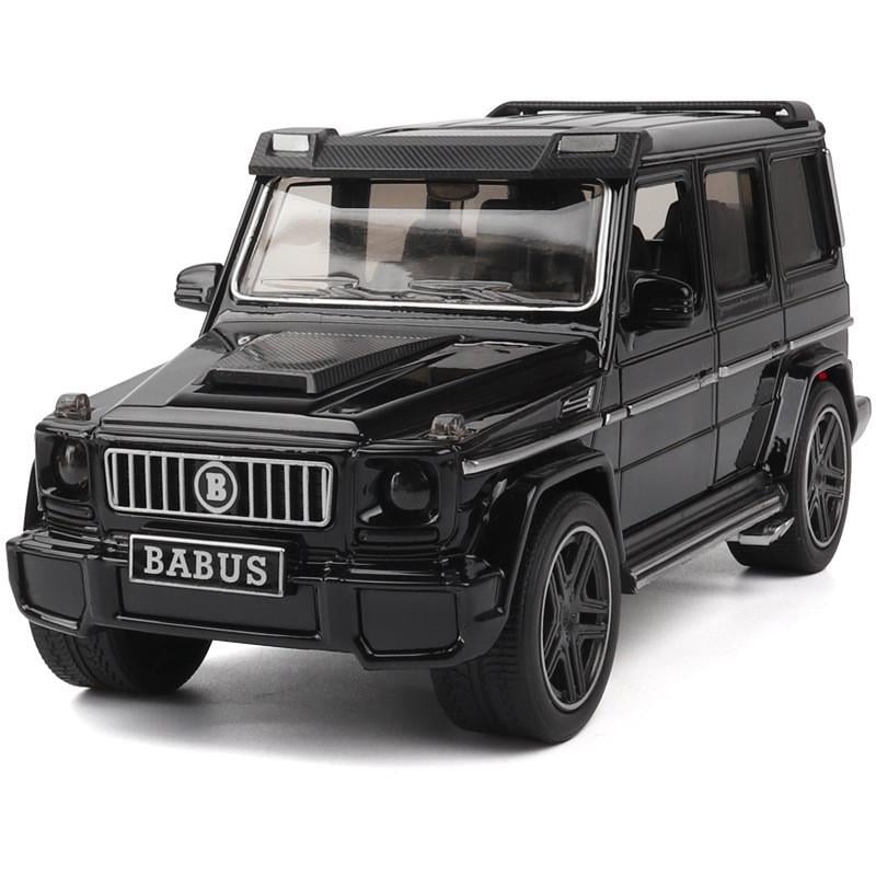 Игрушечная машинка коллекционная Мерседес гелендваген Брабус 1:24 металлическая (28444260)