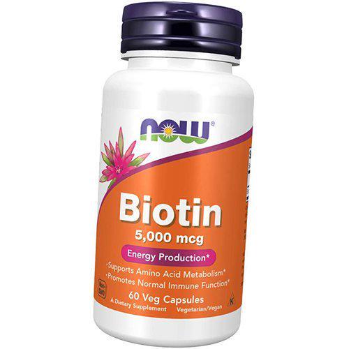 Биотин Biotin 5000 60 вег. капс. (36128060)