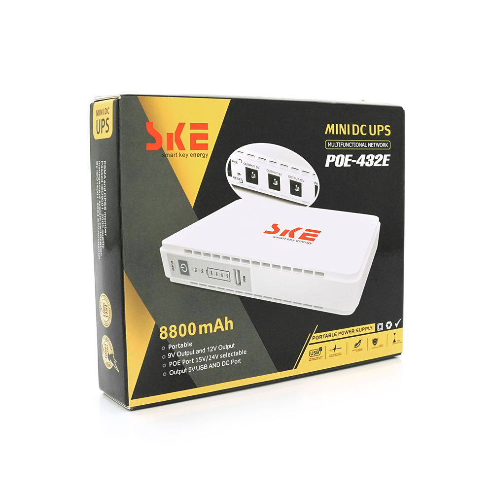 Источник бесперебойного питания VOLTRONIC POE-432E 5/9/12V 1A 4x2200 mAh для роутеров/сетевого оборудования (24413) - фото 2 Источник бесперебойного питания VOLTRONIC POE-432E 5/9/12V 1A 4x2200 mAh для роутеров/сетевого оборудования (24413) - фото 2