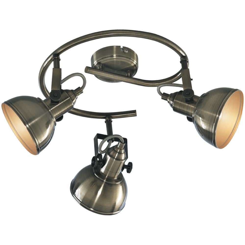 Спот Arte Lamp A5215PL-3AB 3x40 Вт Бронзовый (E14)