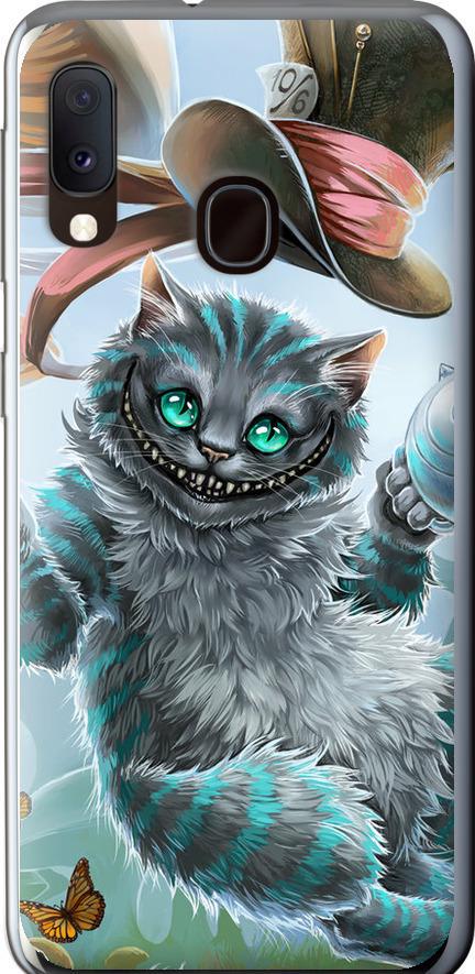 Чохол на Samsung Galaxy A20e A202F Чеширський Кіт 2 (3993t-1709-42517)