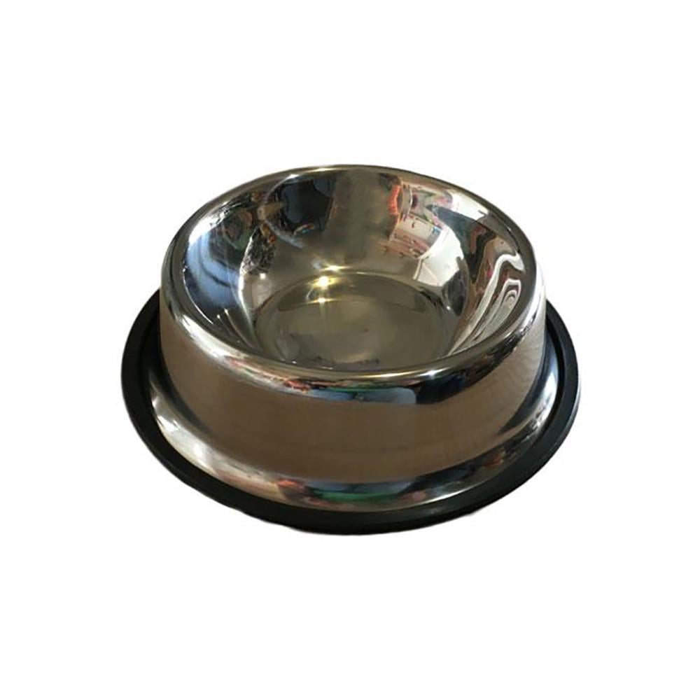 Миска для тварин нержавіюча сталь 18 см 0,2 л (2354925242) - фото 1 Миска для тварин нержавіюча сталь 18 см 0,2 л (2354925242) - фото 1