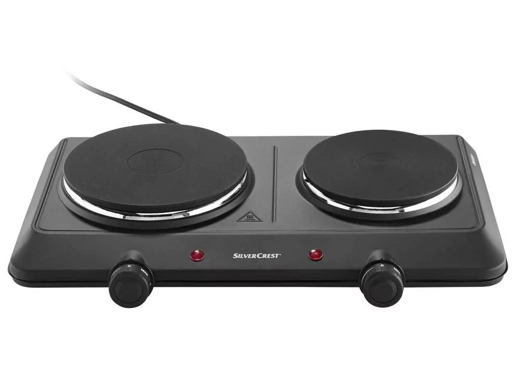 Плита с двумя конфорками электрическая Crest SDK 2500 Silver