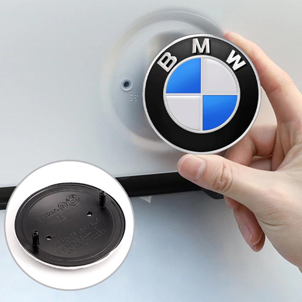 Эмблема BMW E30/E32/E34/E36/E38/E39/E46/E60/E65/E66/E90/E91 74 мм Синий - фото 6