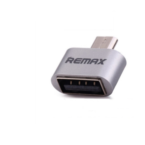 Переходник Remax Micro USB OTG RA-OTG 5V 2,1A Silver (546480)