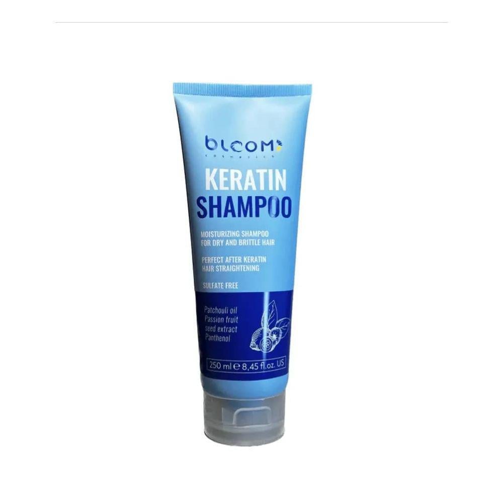 Шампунь безсульфатный Bloom Keratin Shampoo 250 мл