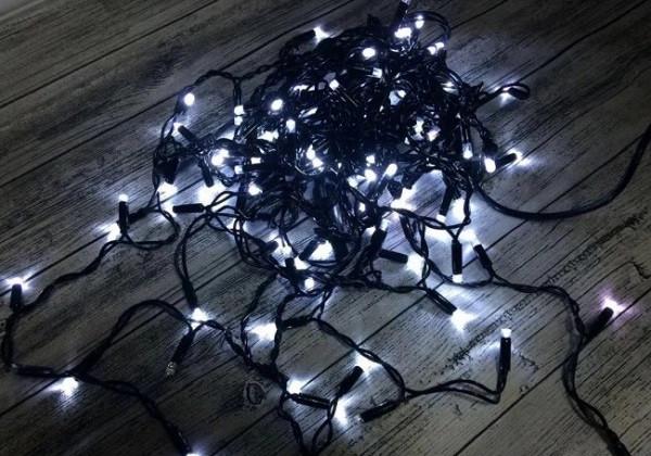 Гирлянда 200 LED черный провод 200W-3 14 м White (5158830)
