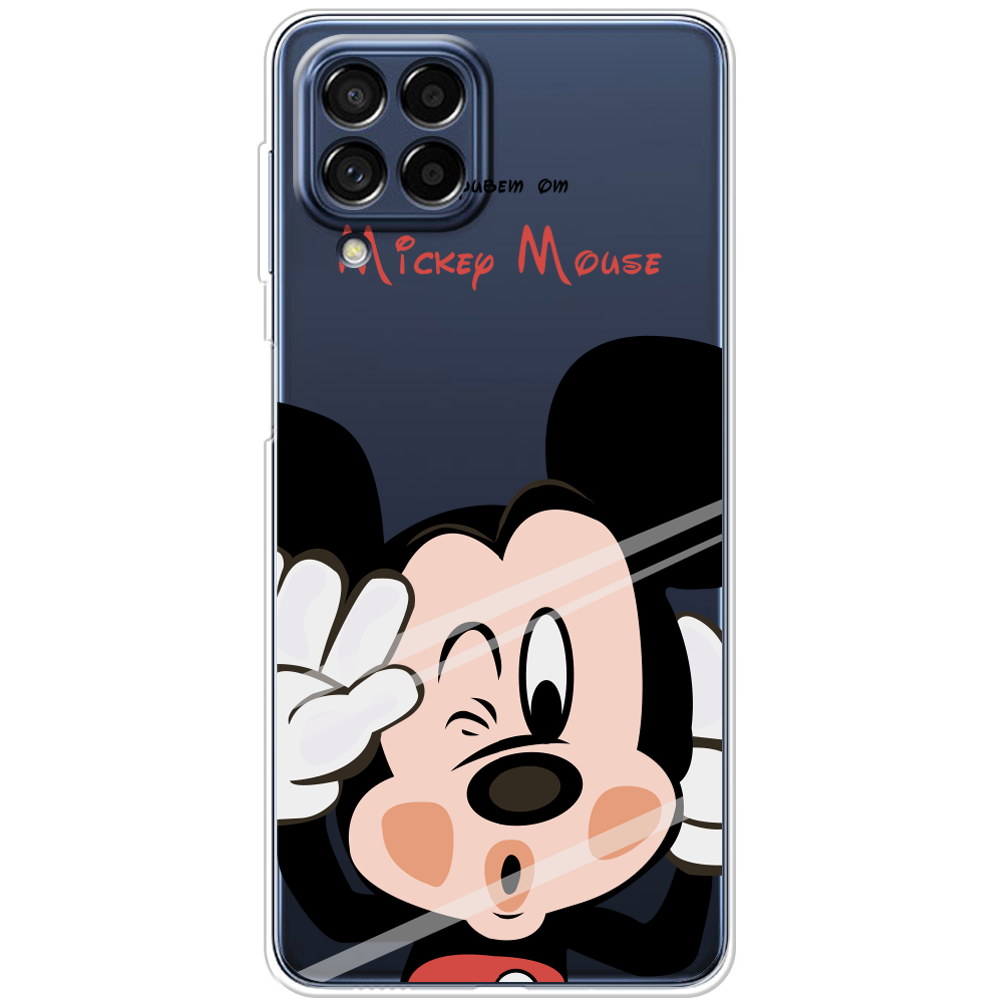 Чохол BoxFace Samsung Galaxy M53 5G (M536) Mister M Прозорий силікон (44473-cc58-44473)