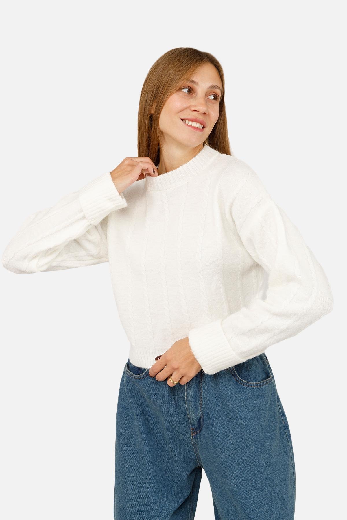 Джемпер жіночий ЦБ-00262469 р. 46 Молочний (SKT001026950) Джемпер жіночий ЦБ-00262469 р. 46 Молочний (SKT001026950)