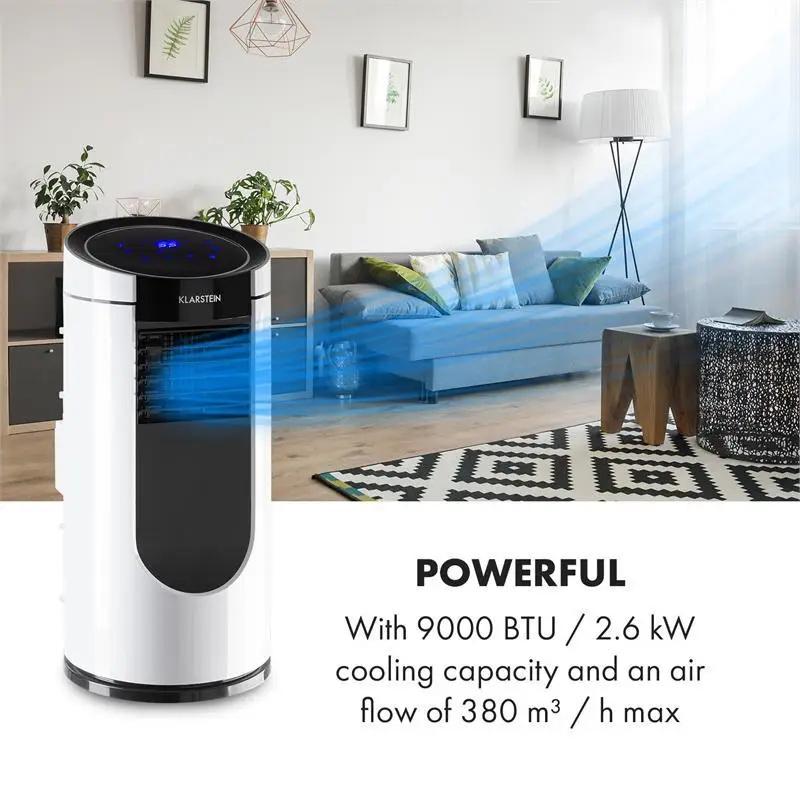 Кондиционер мобильный KLARSTEIN Metrobreeze Miami 9000BTU/2,6 кВт (10034678) - фото 7 Кондиционер мобильный KLARSTEIN Metrobreeze Miami 9000BTU/2,6 кВт (10034678) - фото 7