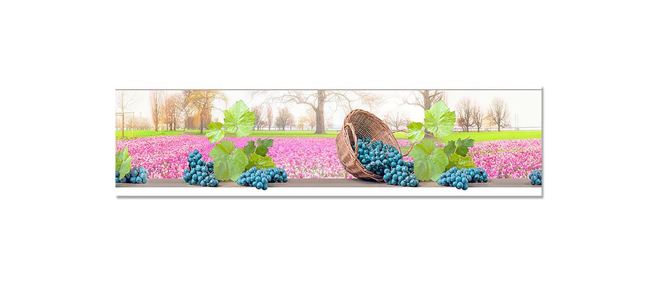 Наклейка виниловая 3D Zatarga Синий виноград 650х2500 мм (1271805785) Наклейка виниловая 3D Zatarga Синий виноград 650х2500 мм (1271805785)